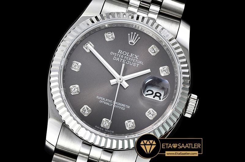 RDJ0267A - DateJust Jub Flt SSSS Dark Grey Diam BP A3135 Mod - 01.jpg